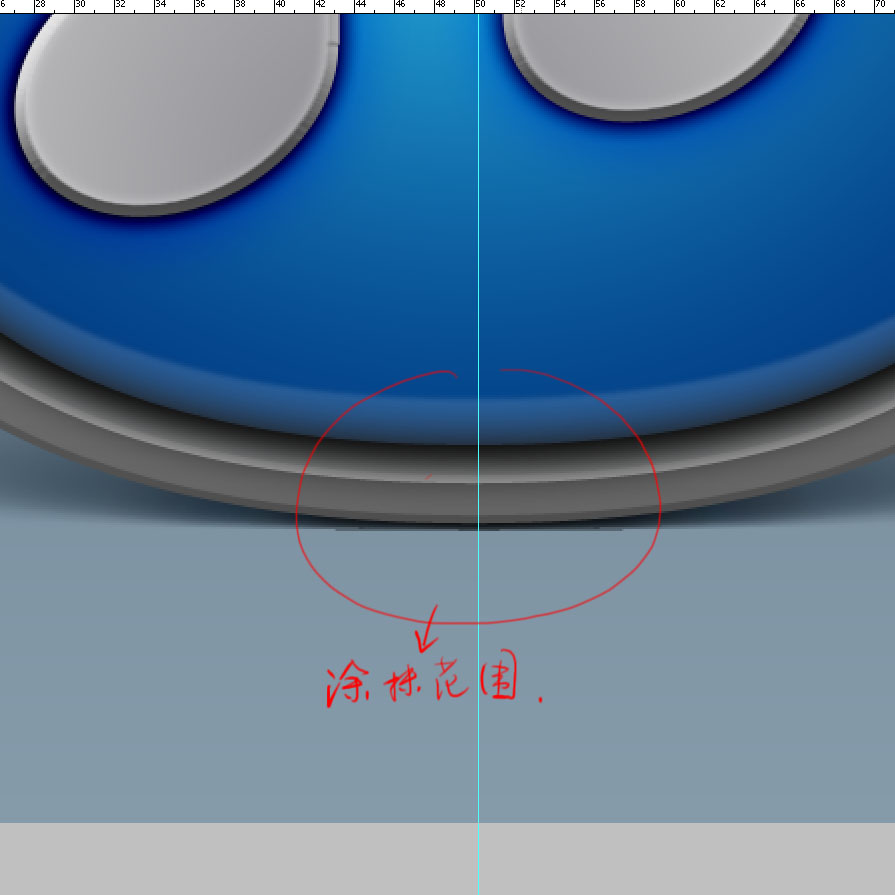 PS教程！手把手教你绘制一枚经典的ITUNES图标(图文教程),2hz20160303,选择,这个,形状,第54张