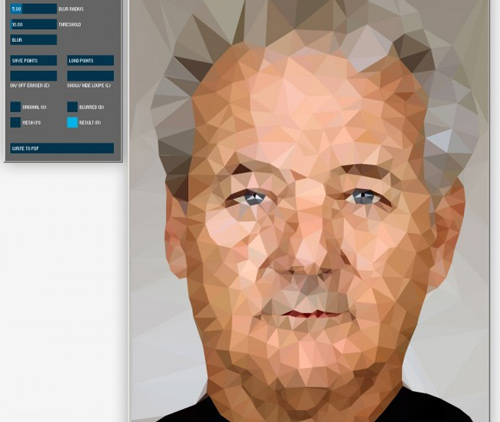 教你创建高大上的多边形字体(图文教程),Image-Triangulator-App3,设计,尺寸,选择,第3张