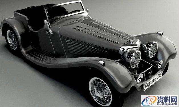 3dMax打造捷豹SS100(图文教程),3dMax打造捷豹SS100,采用,设计,结构,第19张