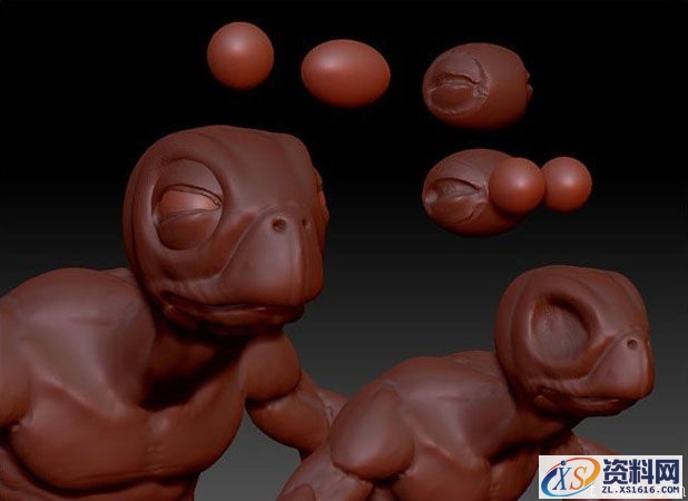 3dMax制作幽默海龟(图文教程),3dMax制作幽默海龟,设计,一般,这个,第9张