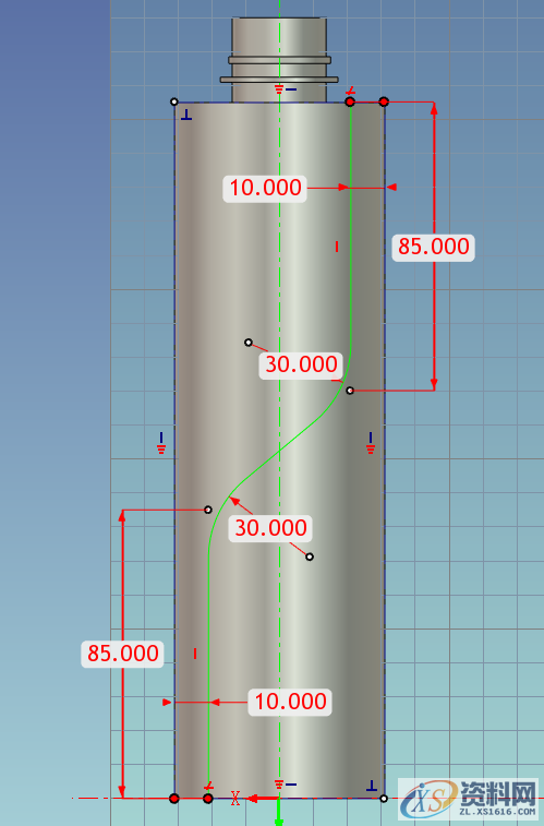 3D建模教程:塑料矿泉水瓶,19.png,设计,产品,尺寸,第19张