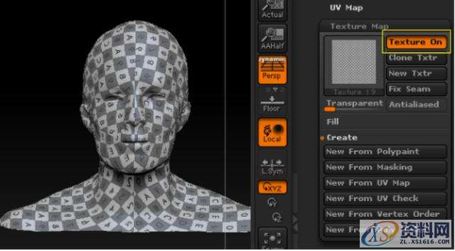 ZBrush如何设置UV的观察效果的方法,设计,产品,选择,第1张