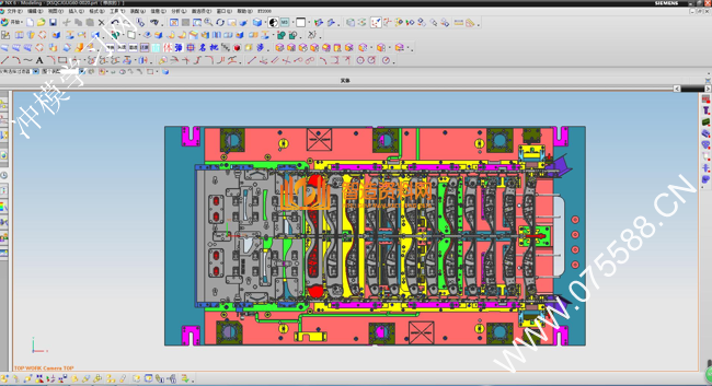 五金汽车模具结构图纸0020,结构,NeadPay,模具,第5张