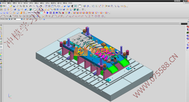 五金汽车模具结构图纸0038,结构,NeadPay,模具,第4张