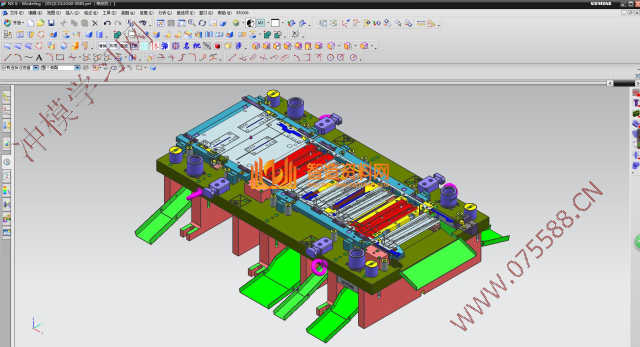 五金汽车模具结构图纸0085,结构,NeadPay,模具,第5张