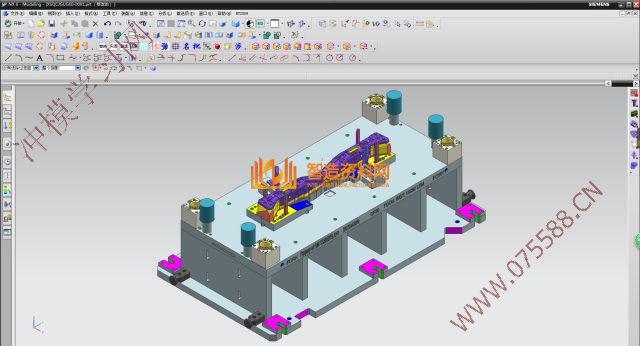 五金汽车模具结构图纸0091,模具,结构,NeadPay,第3张