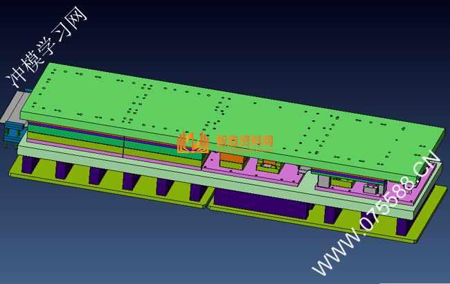 VISI汽车模具结构图纸0001,模具,结构,NeadPay,第1张