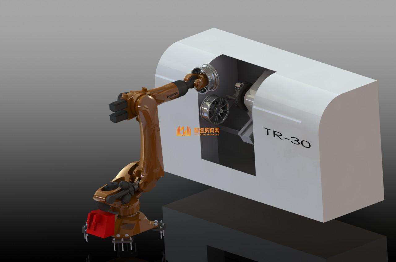 kuka-em-torno-cnc机械臂,NeadPay,第2张