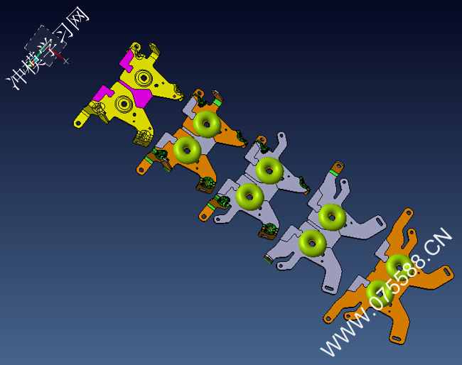 UG汽车零部件料带图0005,NeadPay,第2张