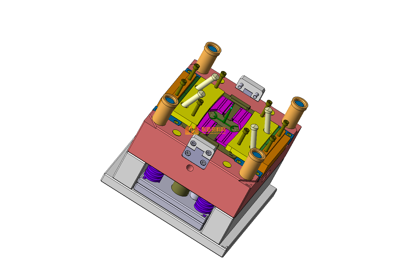 塑胶模具设计结构图纸0113,设计,NeadPay,模具,第2张