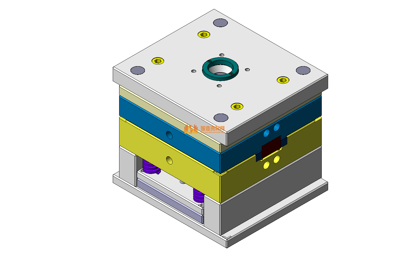 塑胶模具设计结构图纸0136,NeadPay,设计,模具,第1张