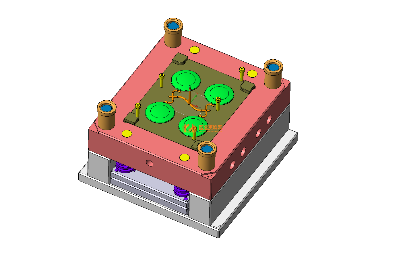 塑胶模具设计结构图纸0175,NeadPay,设计,模具,第2张