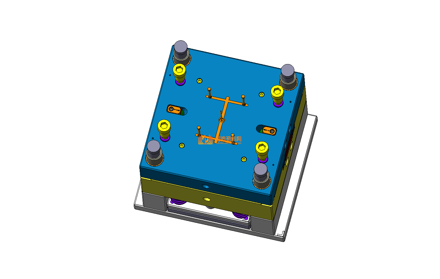 塑胶模具设计结构图纸0178,NeadPay,设计,模具,第2张