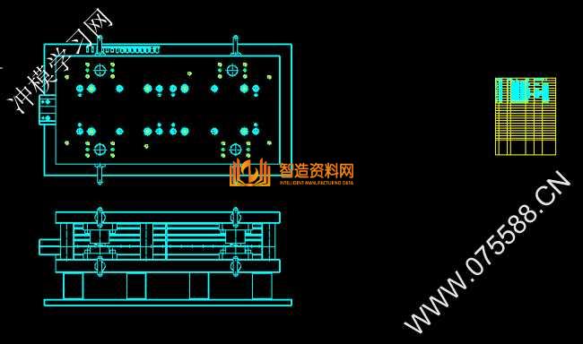 五金冲压模具结构图纸0001,NeadPay,模具,结构,第5张