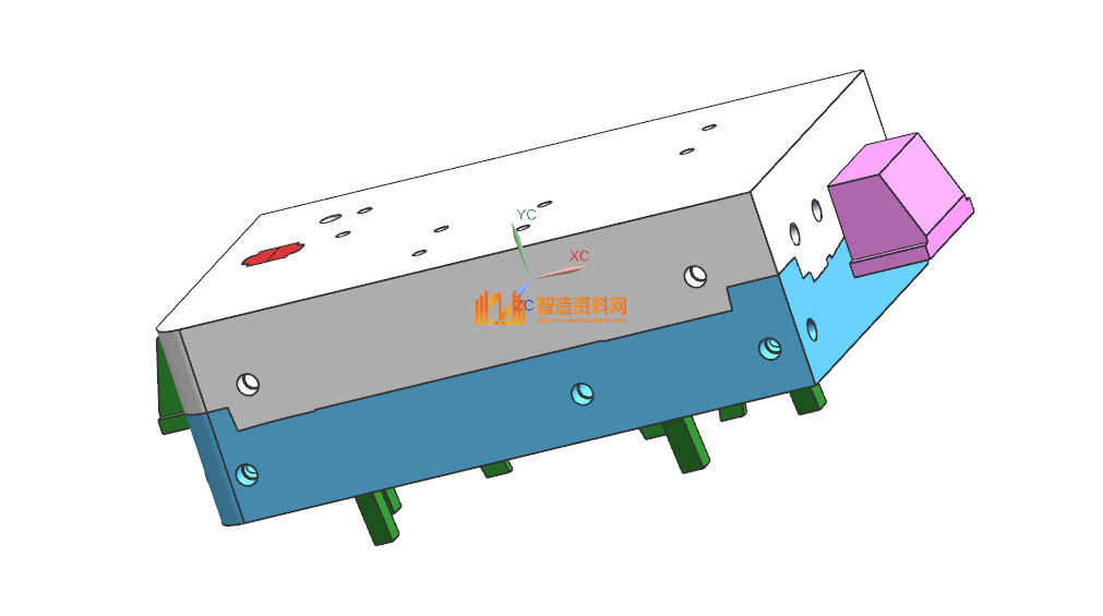 塑胶模具分模图纸0010,NeadPay,模具,图纸,第2张