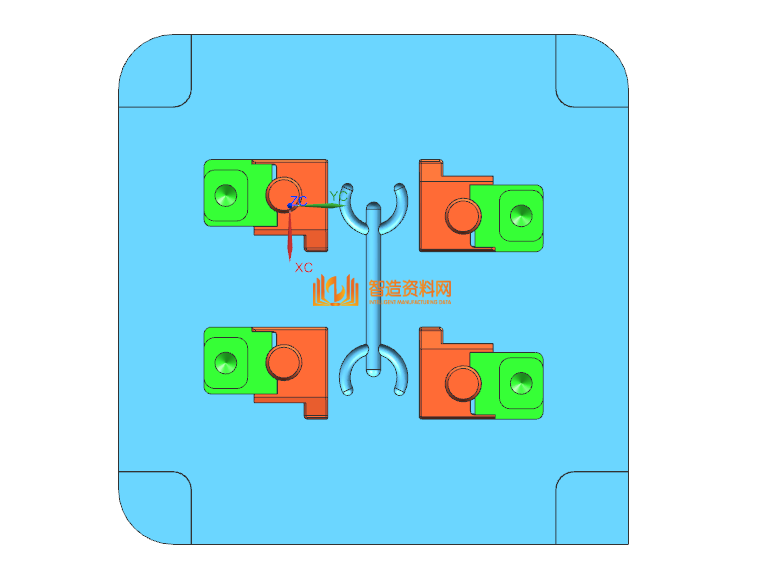 塑胶模具分模图纸0023,NeadPay,模具,图纸,第1张