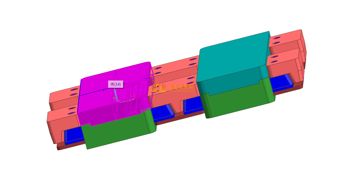 塑胶模具分模图纸0034,NeadPay,模具,图纸,第2张