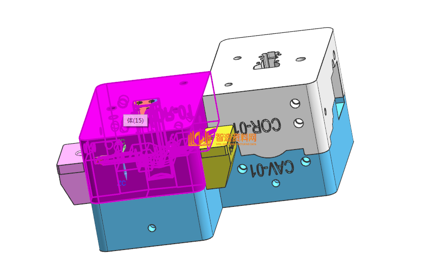 塑胶模具分模图纸0042,NeadPay,模具,图纸,第2张