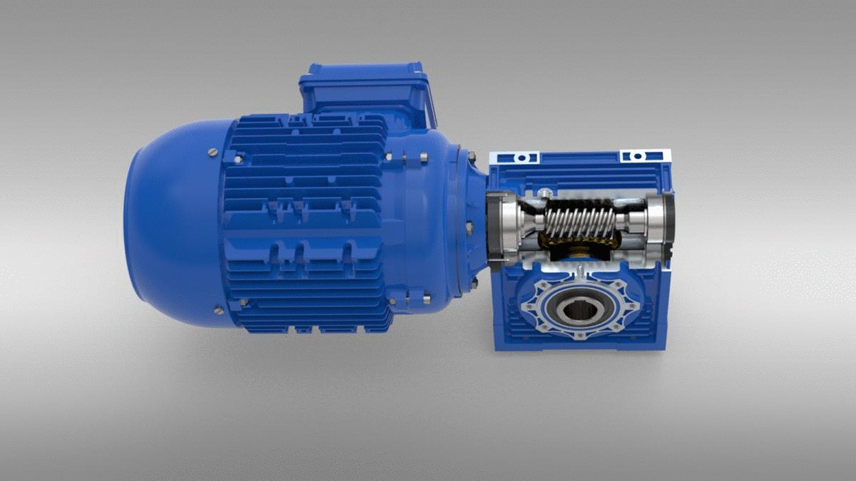 蜗轮蜗杆减速机模型,NeadPay,模型,第1张