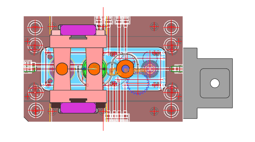 塑胶模具设计全套图纸0222,NeadPay,模具,设计,第1张