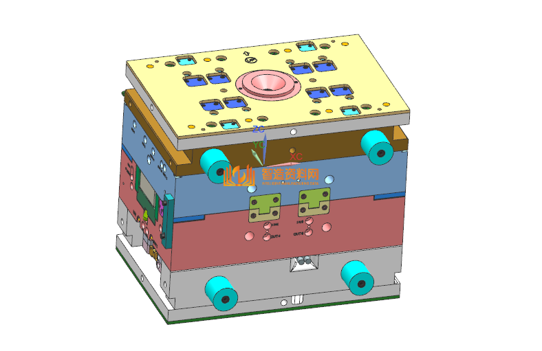 塑胶模具设计全套图纸0267,NeadPay,模具,设计,第2张