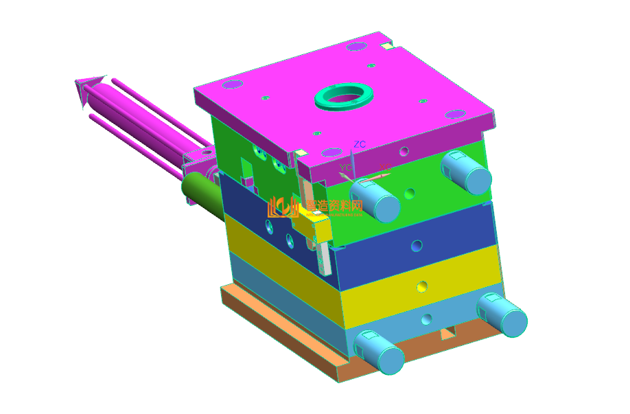 塑胶模具设计全套图纸0295,NeadPay,模具,设计,第2张
