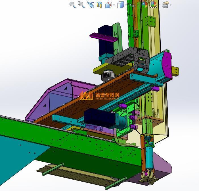三轴伺服机械手注塑机械手含全套工程图650,NeadPay,注塑,第1张