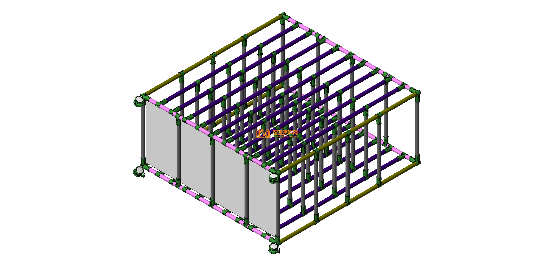 精益管周转车_精益管-周转车-长1350-高1200-装配体2,XSJXSW2016_BJG_0322.png,NeadPay,装配,第1张