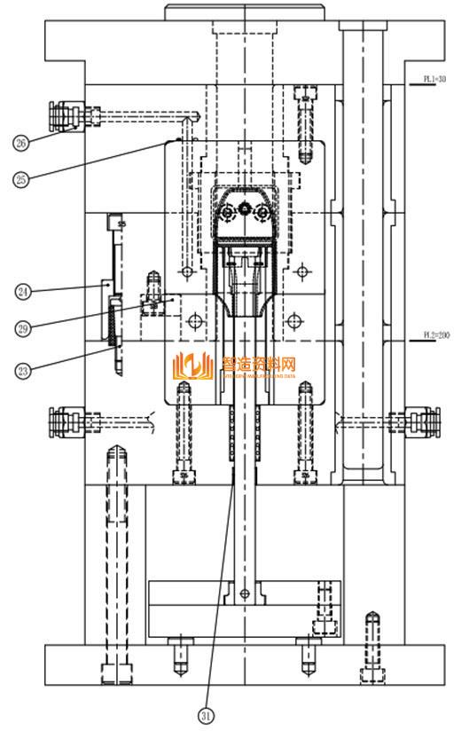 塑胶模具设计之洗发水翻盖设计的经典案例,模具设计,塑胶,第5张