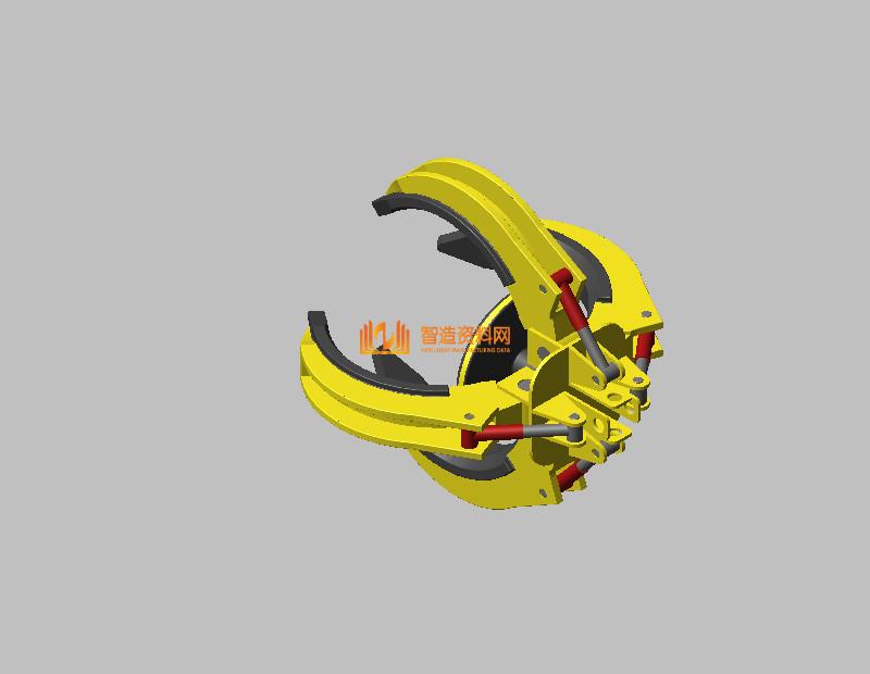 四抓机械手抓 3D模型,XSMJGZ_PRT_0004.jpg,NeadPay,模型,第1张