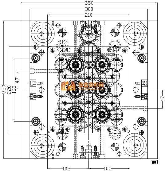 注塑模具设计之蝴蝶结翻盖设计,模具设计,注塑,设计,第5张