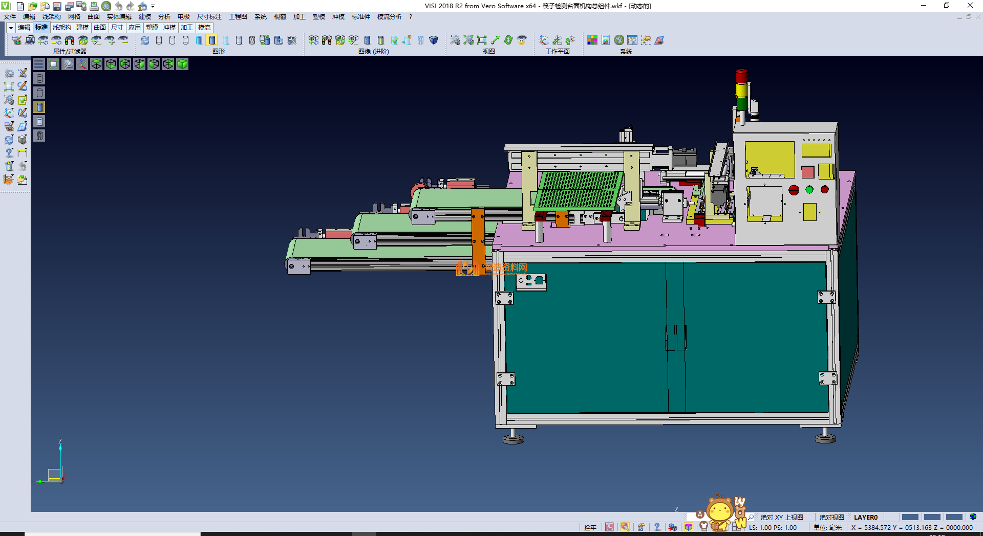 筷子检测机CCD外观检测机筷子包装设备,NeadPay,设备,第2张