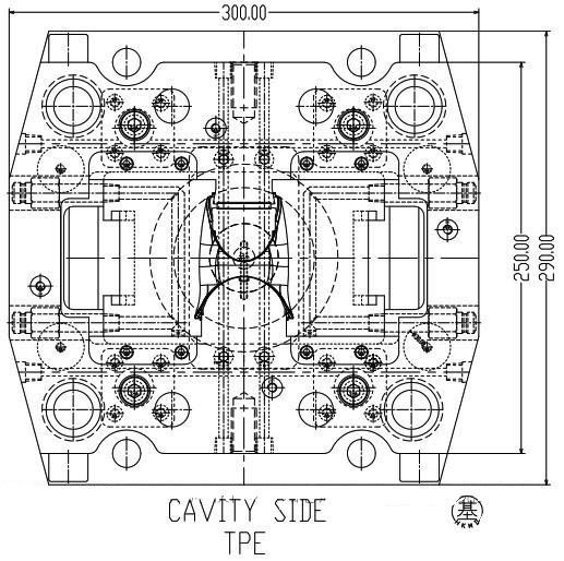 双色塑胶模具设计之剃须刀外壳设计技巧,模具设计,塑胶,第7张