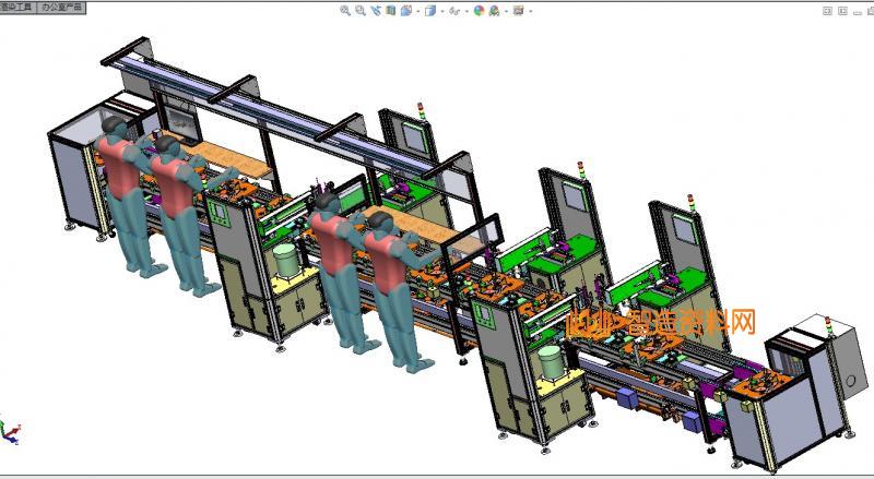 实用的非标半自动组装线、倍速输送链回流线,NeadPay,自动,非标,第10张