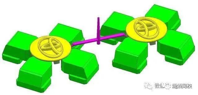 丰田标志注塑模具设计-浇注系统及模仁大小的确定,图片,模具,设计,模具设计,产品,自动,加工,第8张