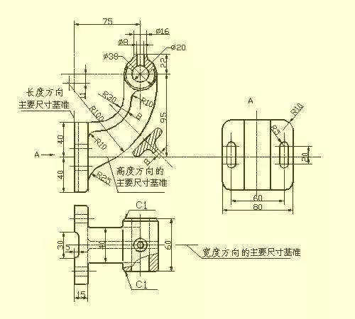 设计法宝：CAD、proe、SW机械制图之零件图的尺寸标注法,设计,结构,加工,第3张
